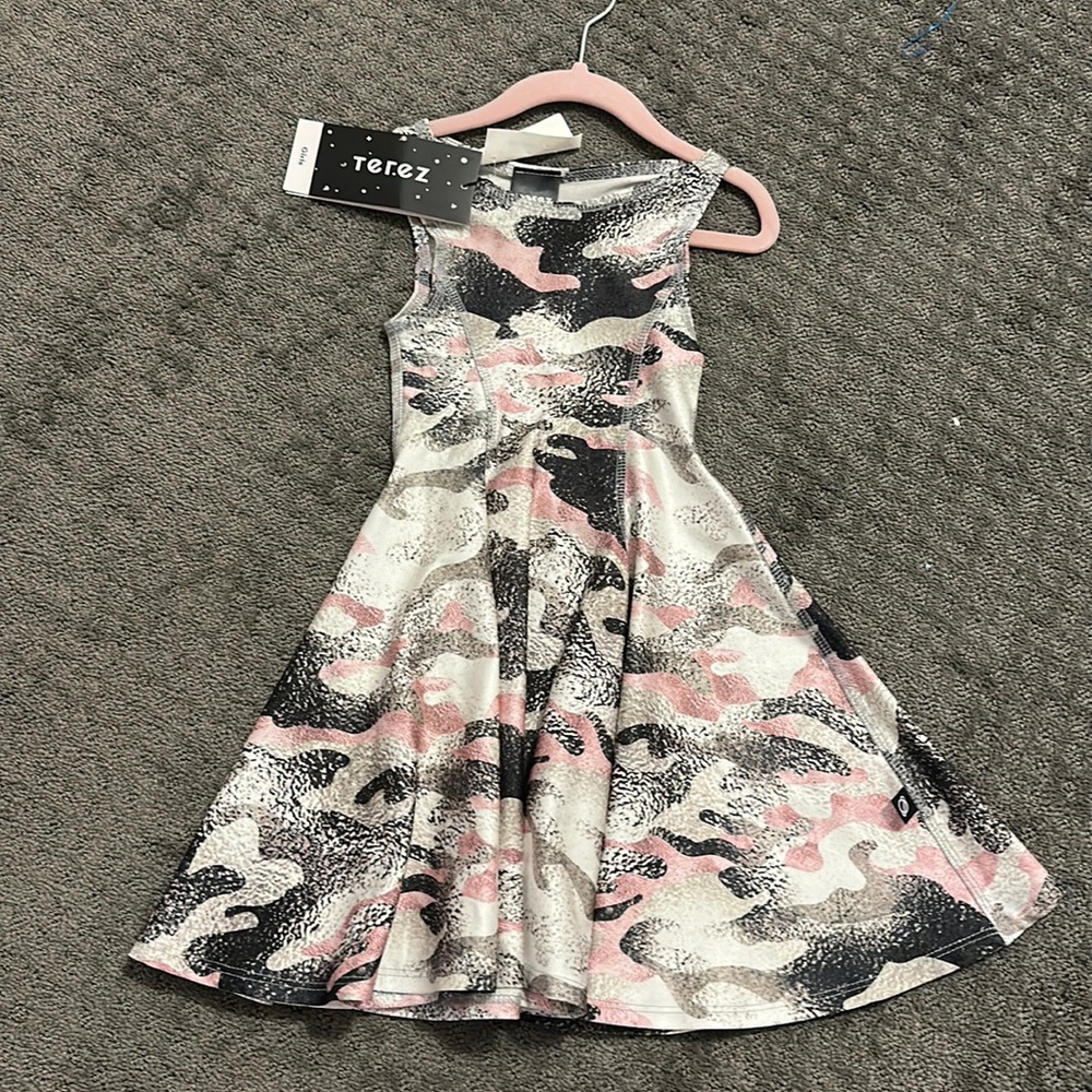 Terez Camo Twirl Dress